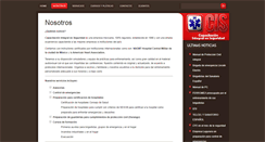 Desktop Screenshot of capacitacionintegralenseguridad.com